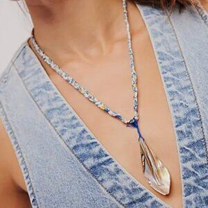 Free People Arianna Ost The Era Strand Necklace